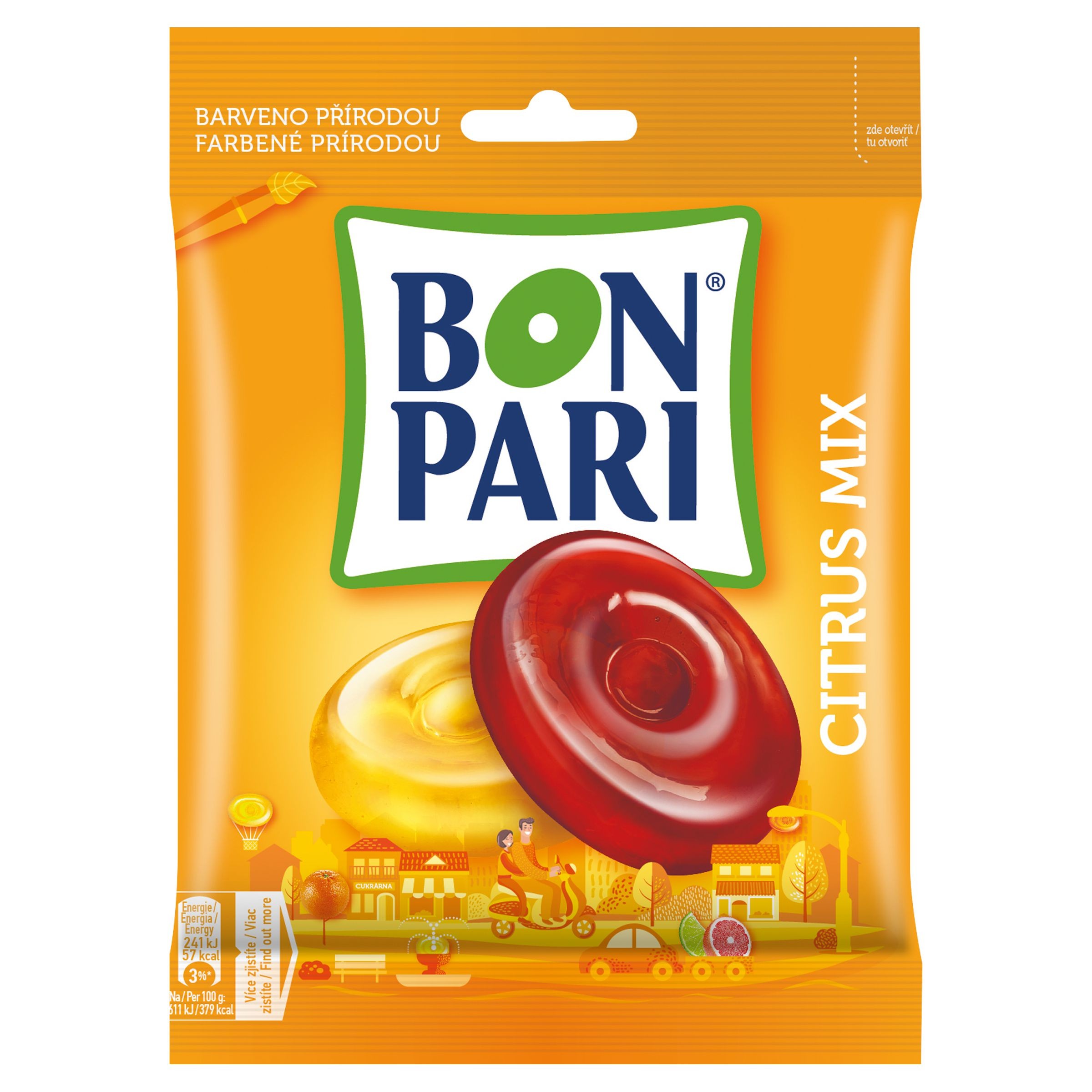 Trvanlivé potraviny - Bon pari Citrus Mix 90 g
