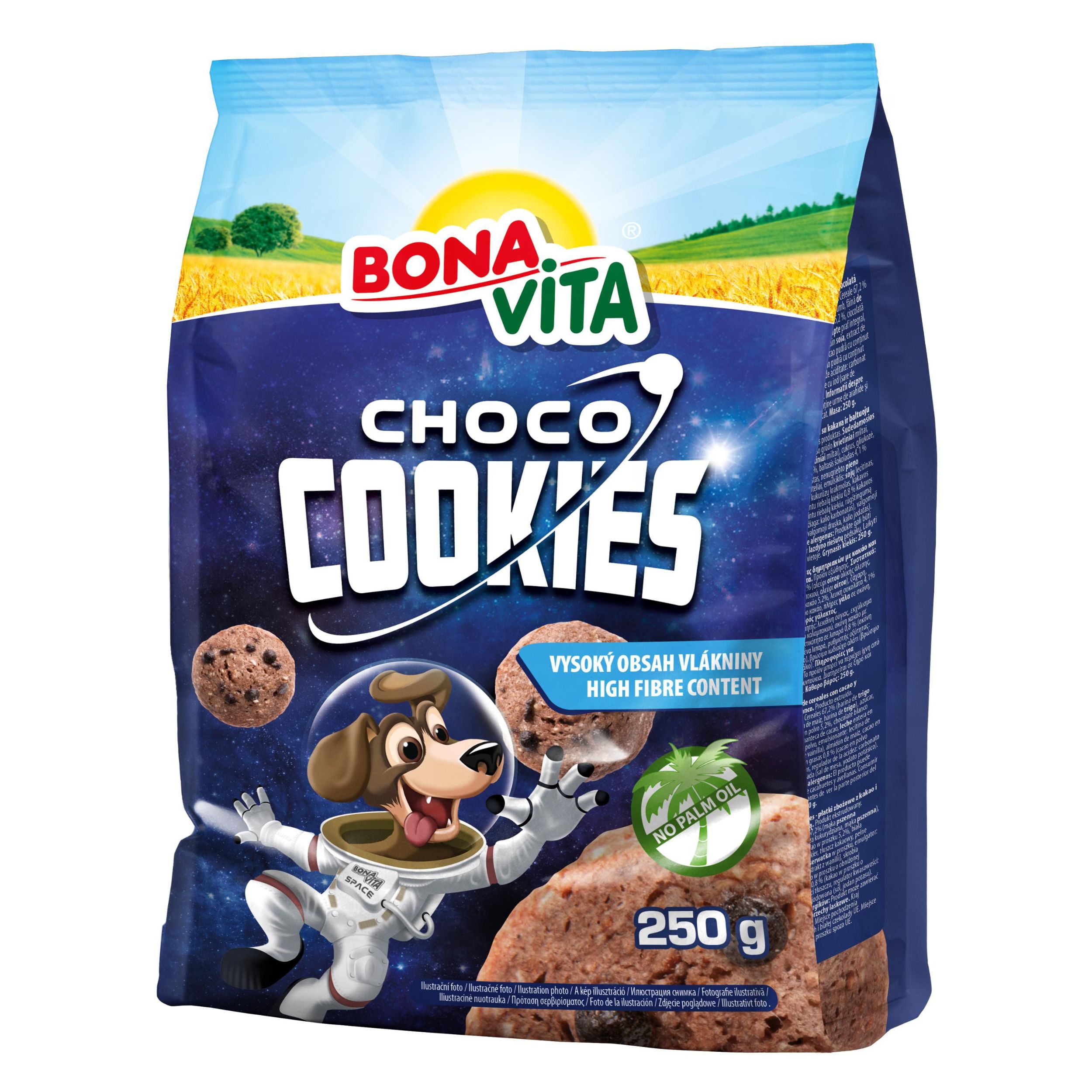 Trvanlivé potraviny - Bonavita Space Cookies 250g