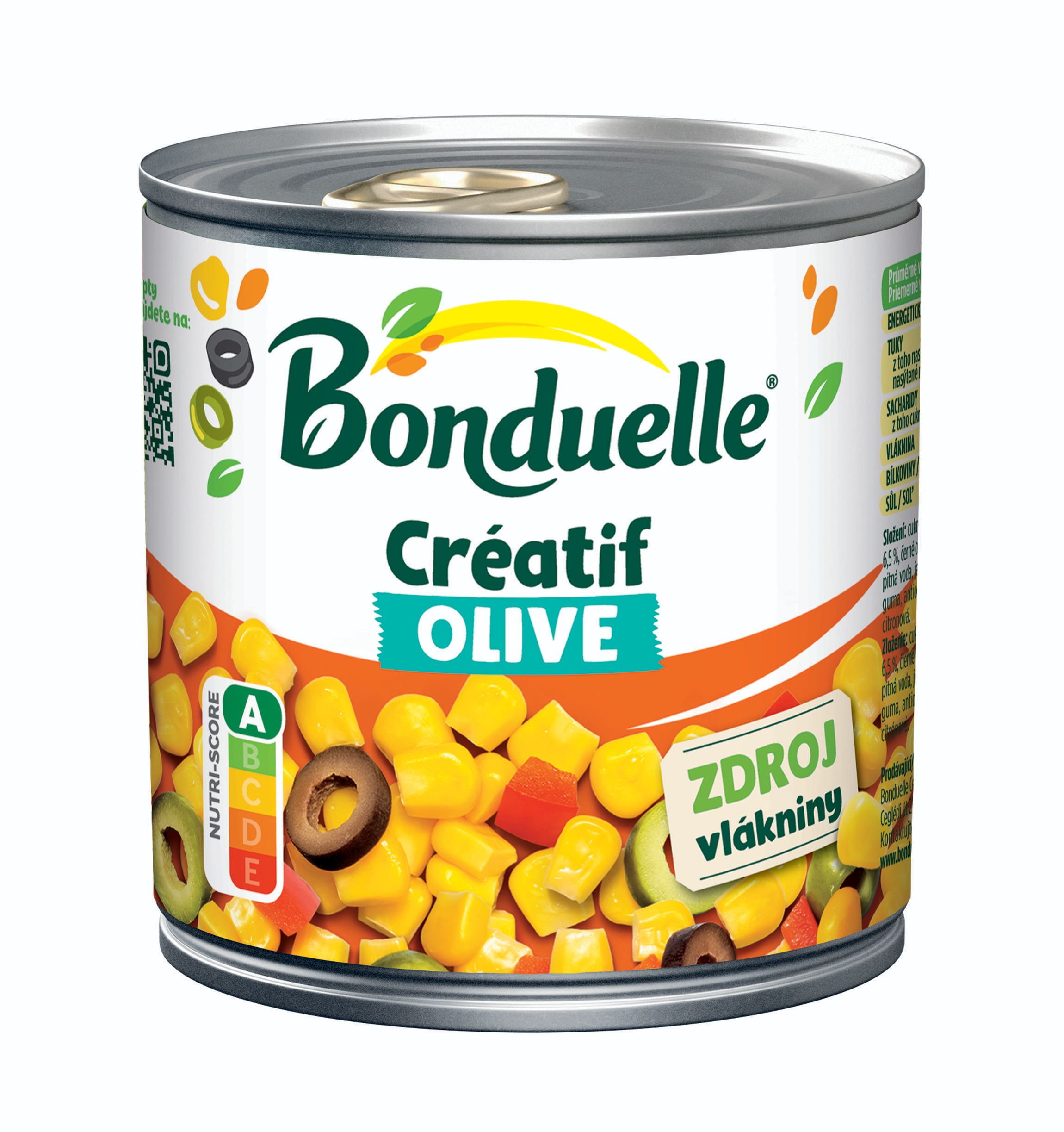 Trvanlivé potraviny - Bonduelle Creátif Olive mix 310g