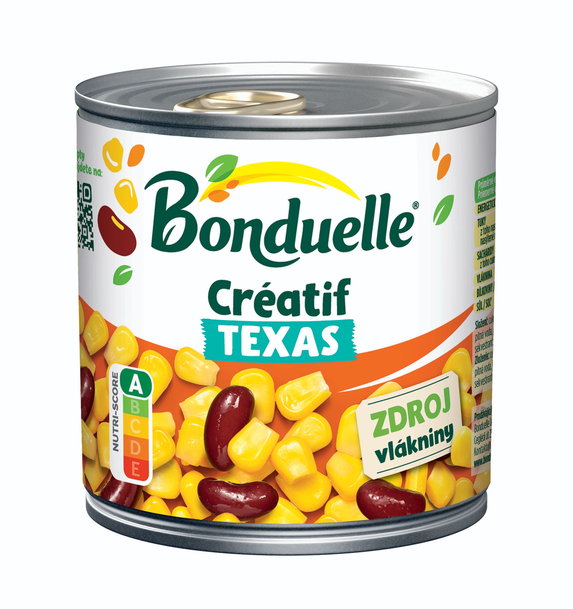 Trvanlivé potraviny - Bonduelle Créatif Texas Mix 425 ml