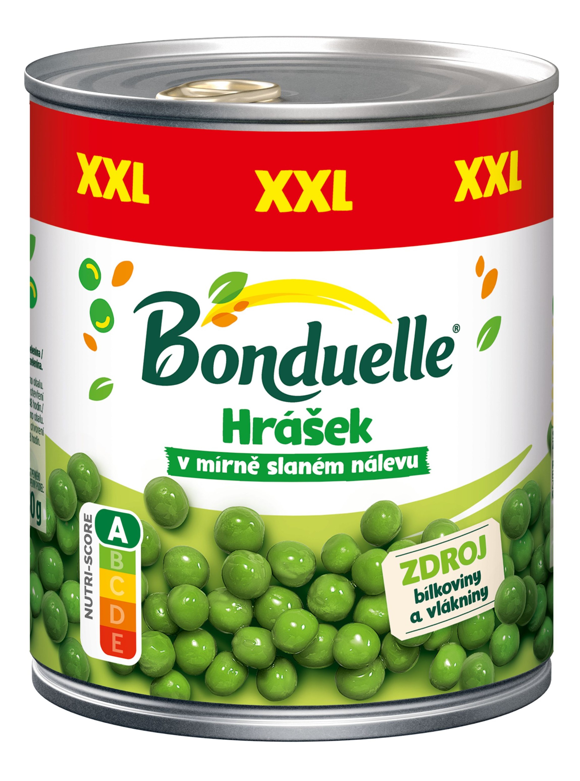Trvanlivé potraviny - Bonduelle Hrášek jemný 850ml