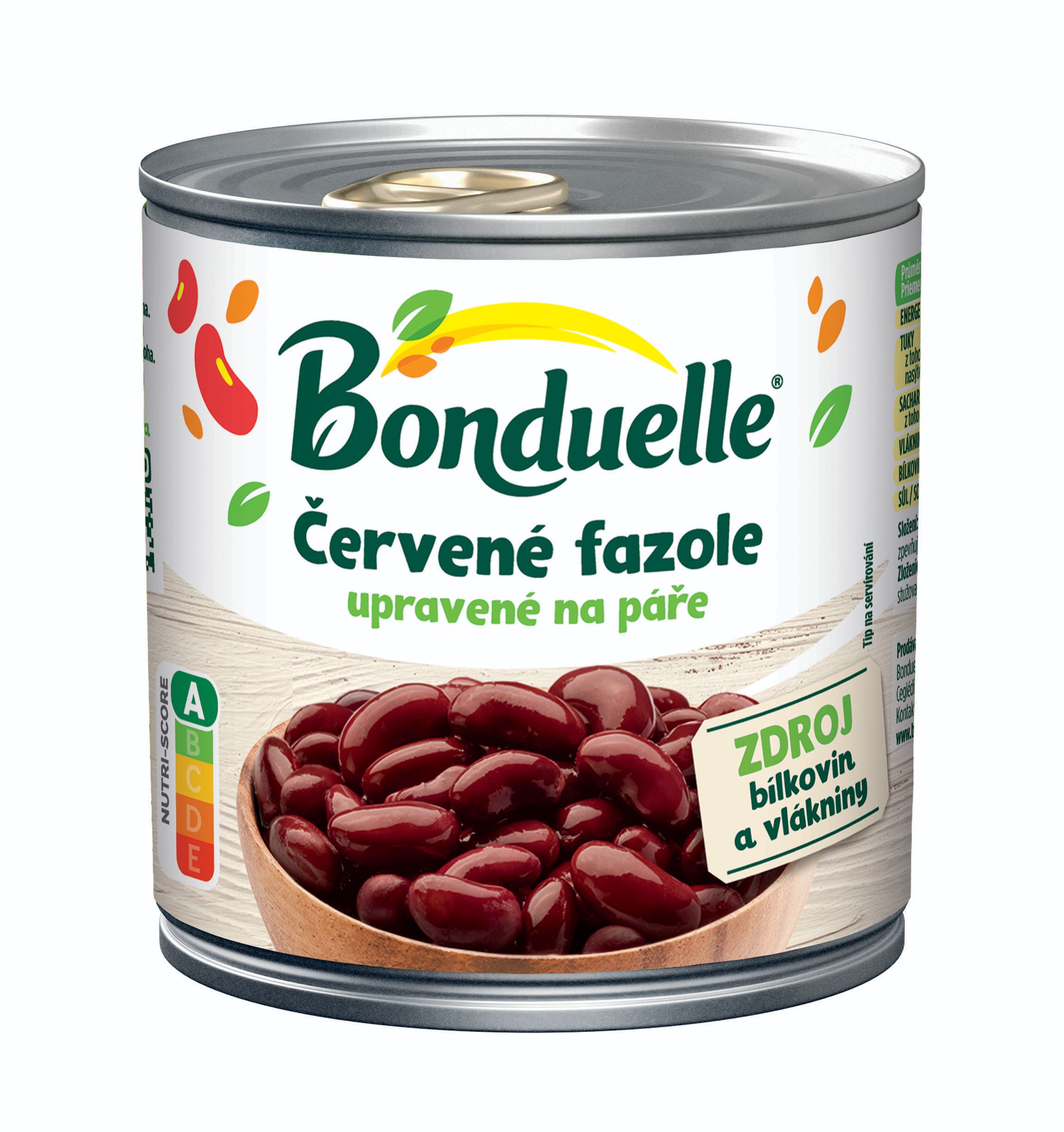 Trvanlivé potraviny - Bonduelle Vapeur Červené fazole 310g