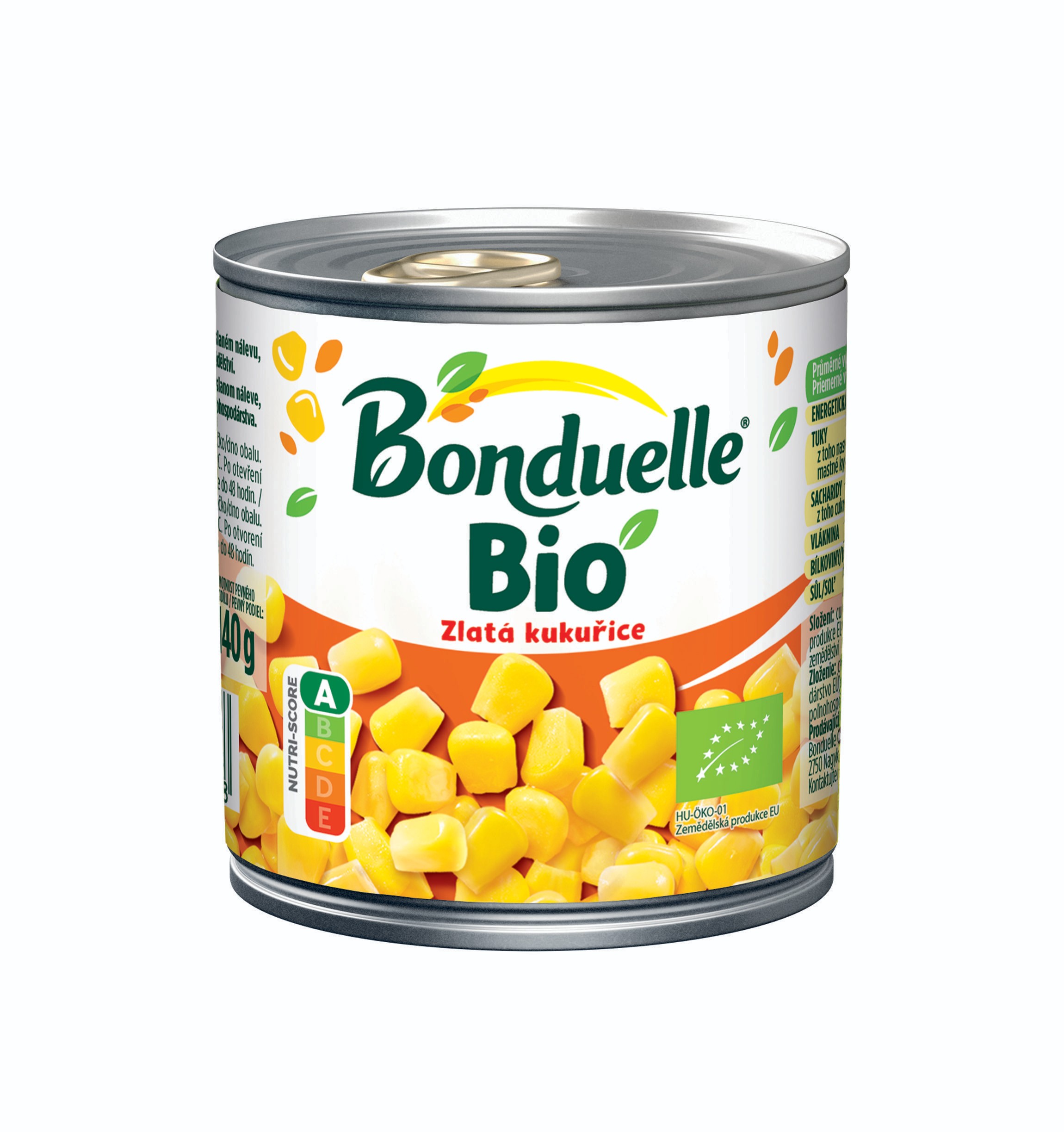 Trvanlivé potraviny - Bonduelle Zlatá kukuřice BIO 150 g
