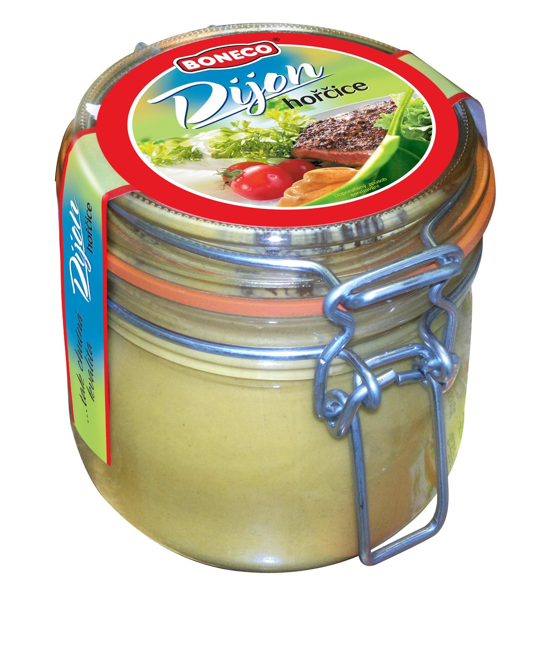 Trvanlivé potraviny - Boneco Hořčice dijon sklo 500 g