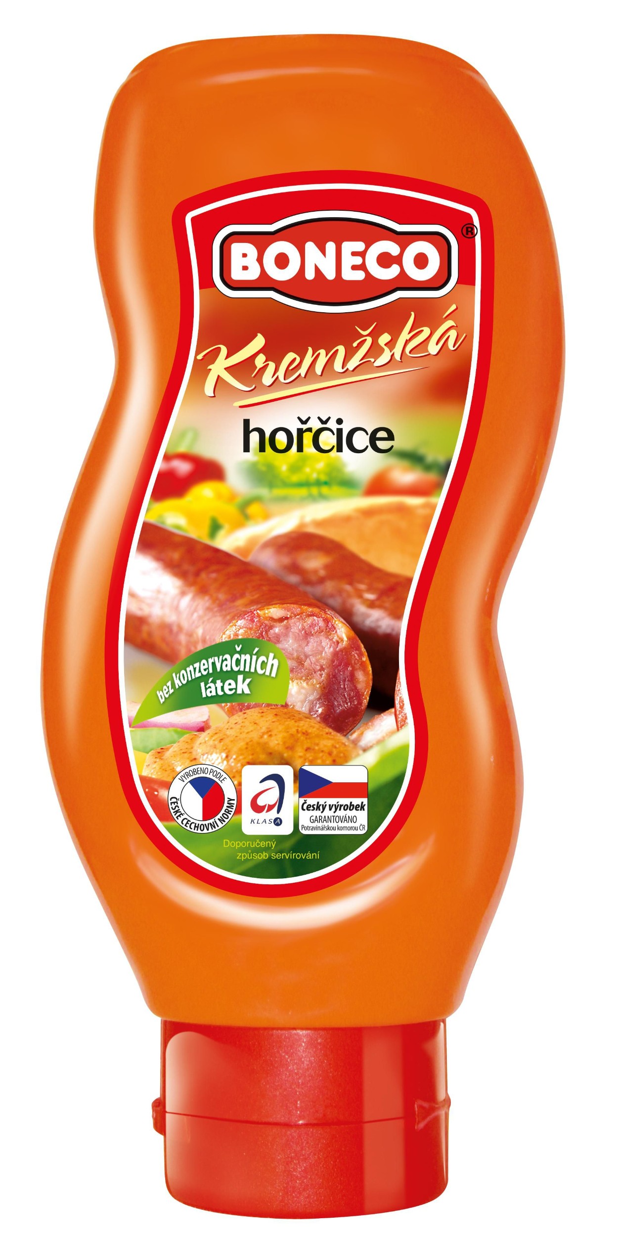 Trvanlivé potraviny - Boneco Hořčice kremžská 360 g
