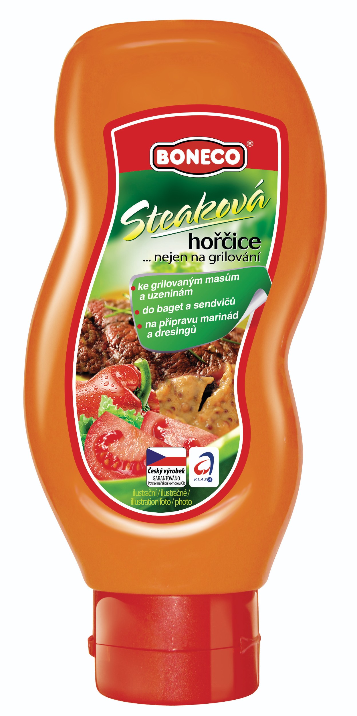 Trvanlivé potraviny - Boneco Hořčice steaková 360 g