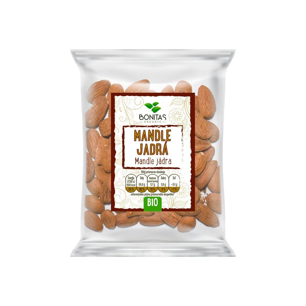 Trvanlivé potraviny - Bonitas BIO mandle 100g