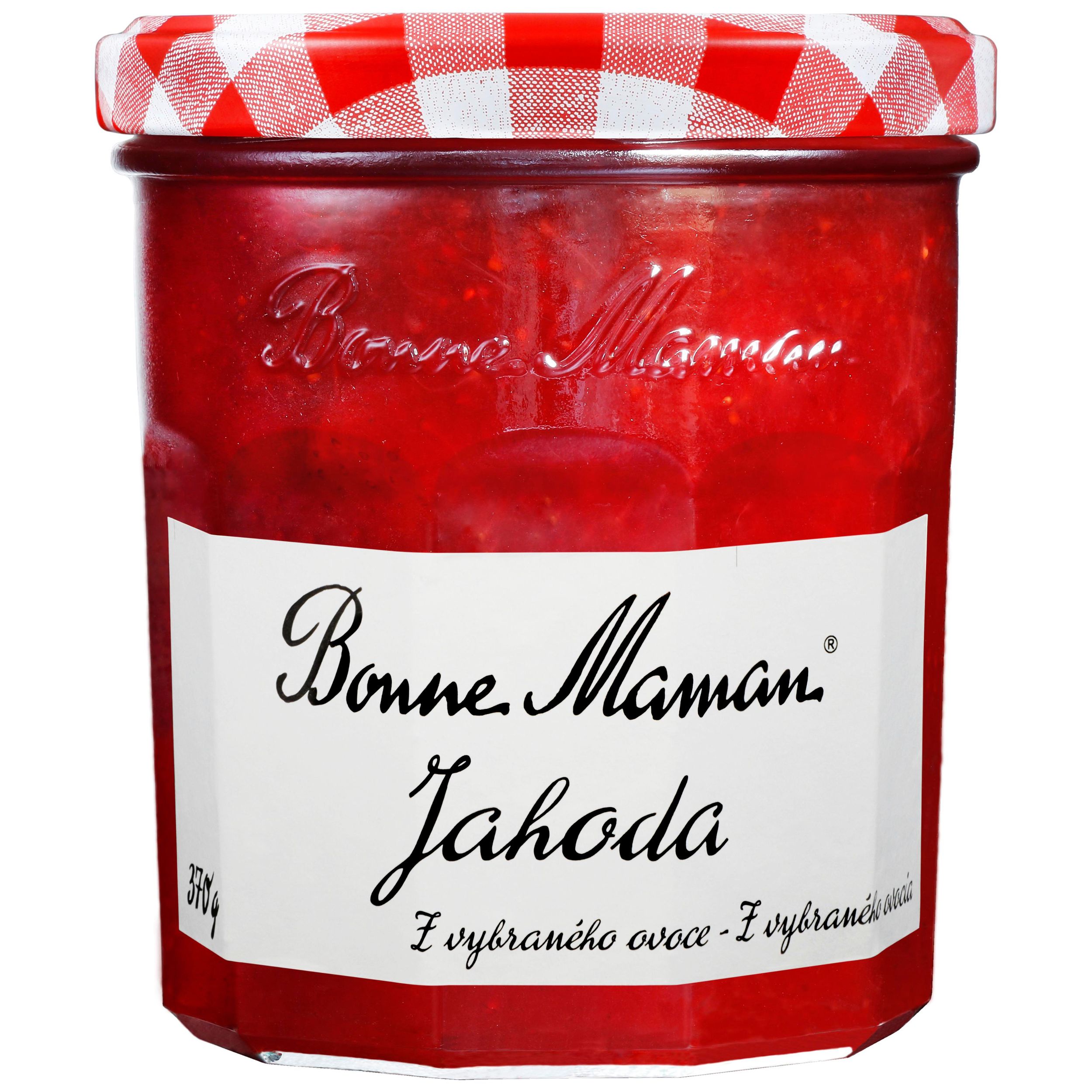 Trvanlivé potraviny - Bonne Maman Jahodový extra džem 370 g