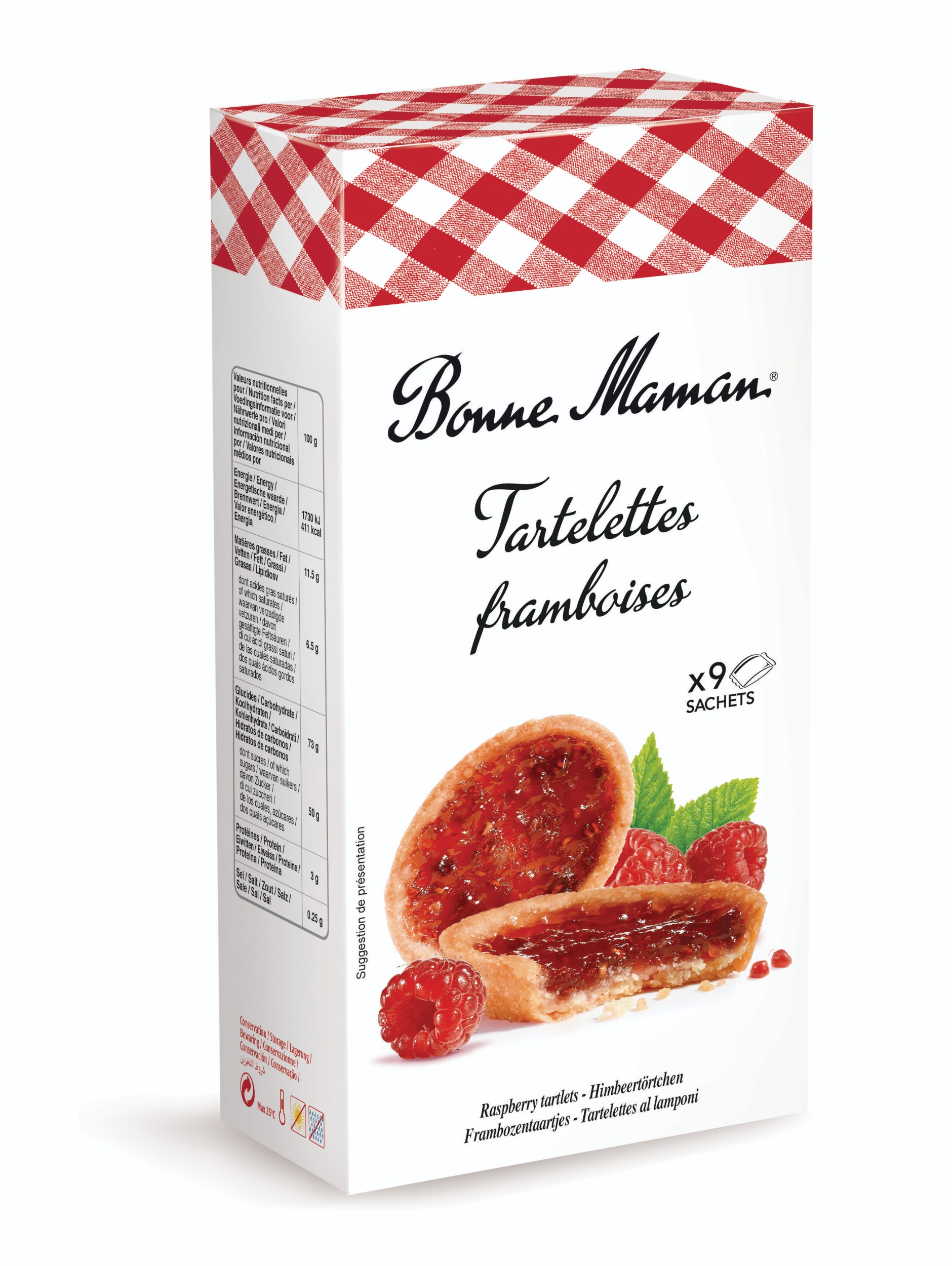 Trvanlivé potraviny - Bonne Maman Tarteletky čokoláda-karamel 135g