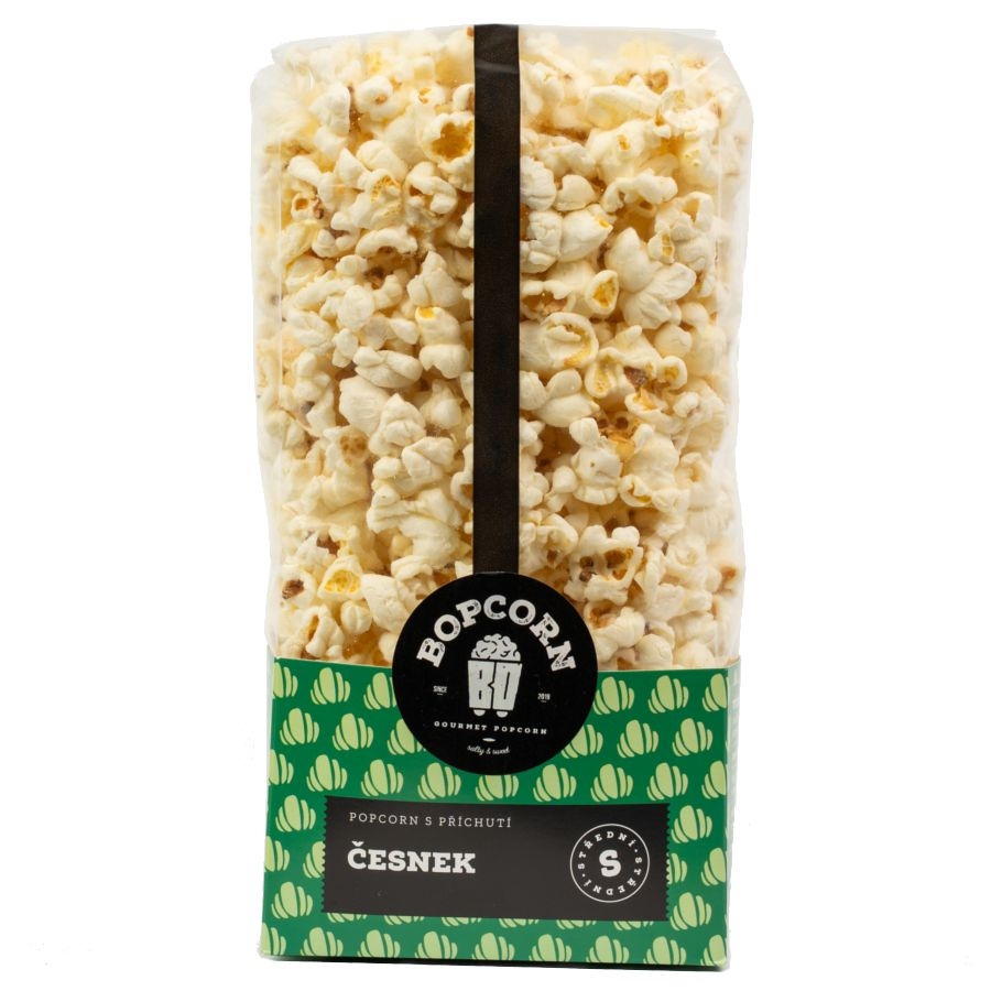 Bopcorn Řemeslný popcorn česnek 65g
