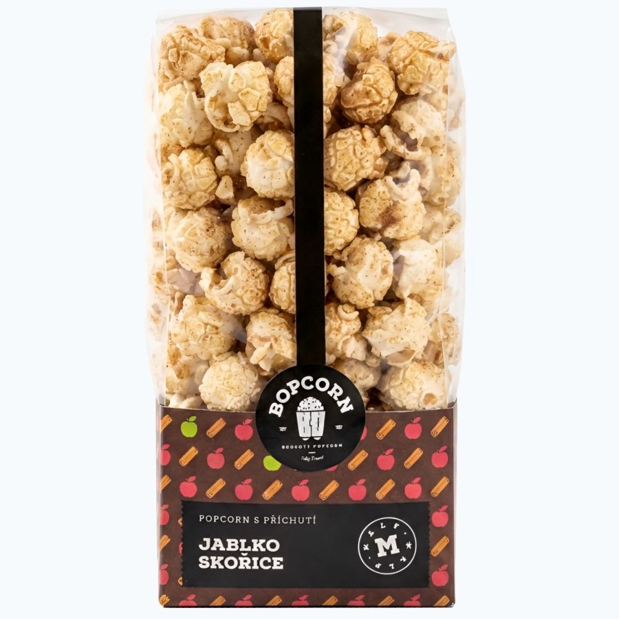 Bopcorn Řemeslný popcorn jablko se skořicí 70g