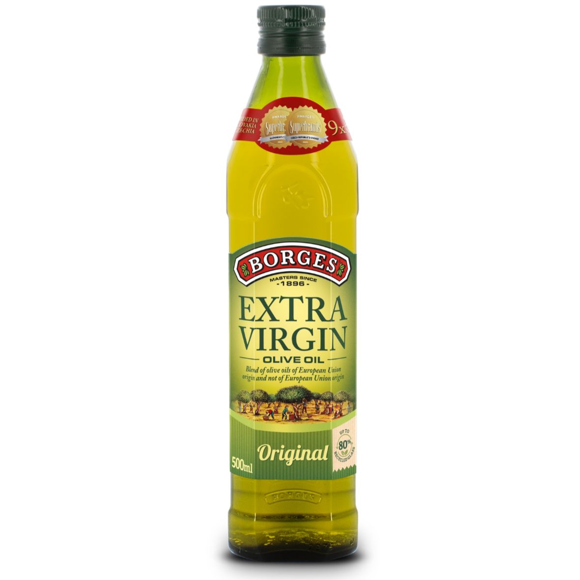 Trvanlivé potraviny - Borges Original extra panenský olivový olej 500 ml