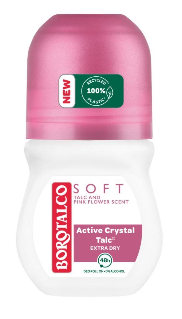 Drogerie a kosmetika - Borotalco Deo kuličkový Soft 50 ml