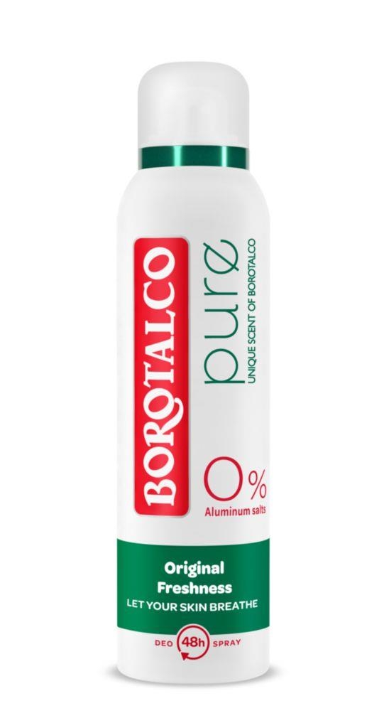 Drogerie a kosmetika - Borotalco Deo spray pure original 150 ml