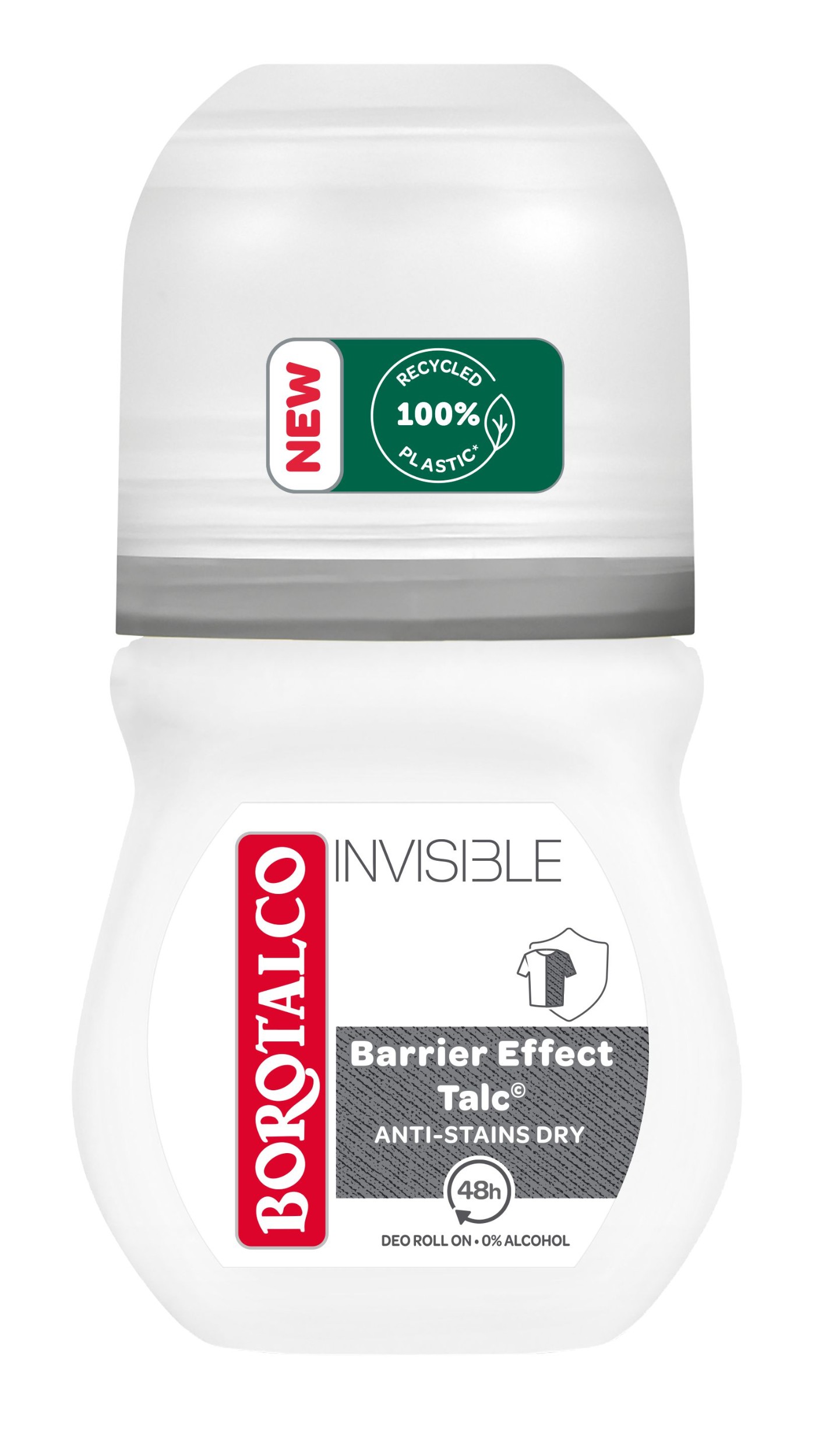 Drogerie a kosmetika - Borotalco Invisible antiperspirant deodorant 50 ml