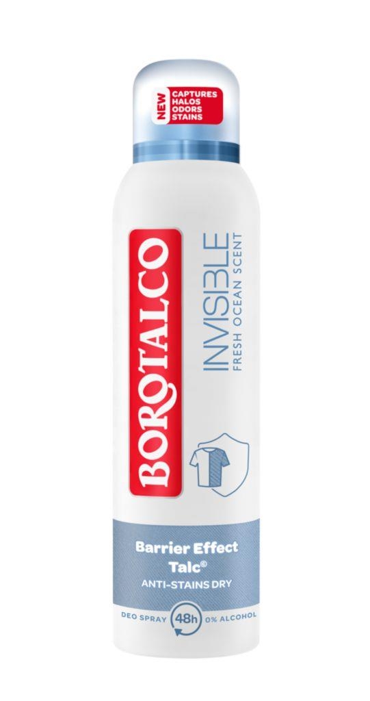 Drogerie a kosmetika - Borotalco Invisible Fresh Deodorant 150 ml