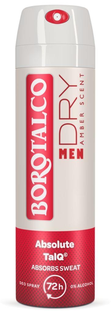 Drogerie a kosmetika - Borotalco Men Absolute Extra Dry Amber