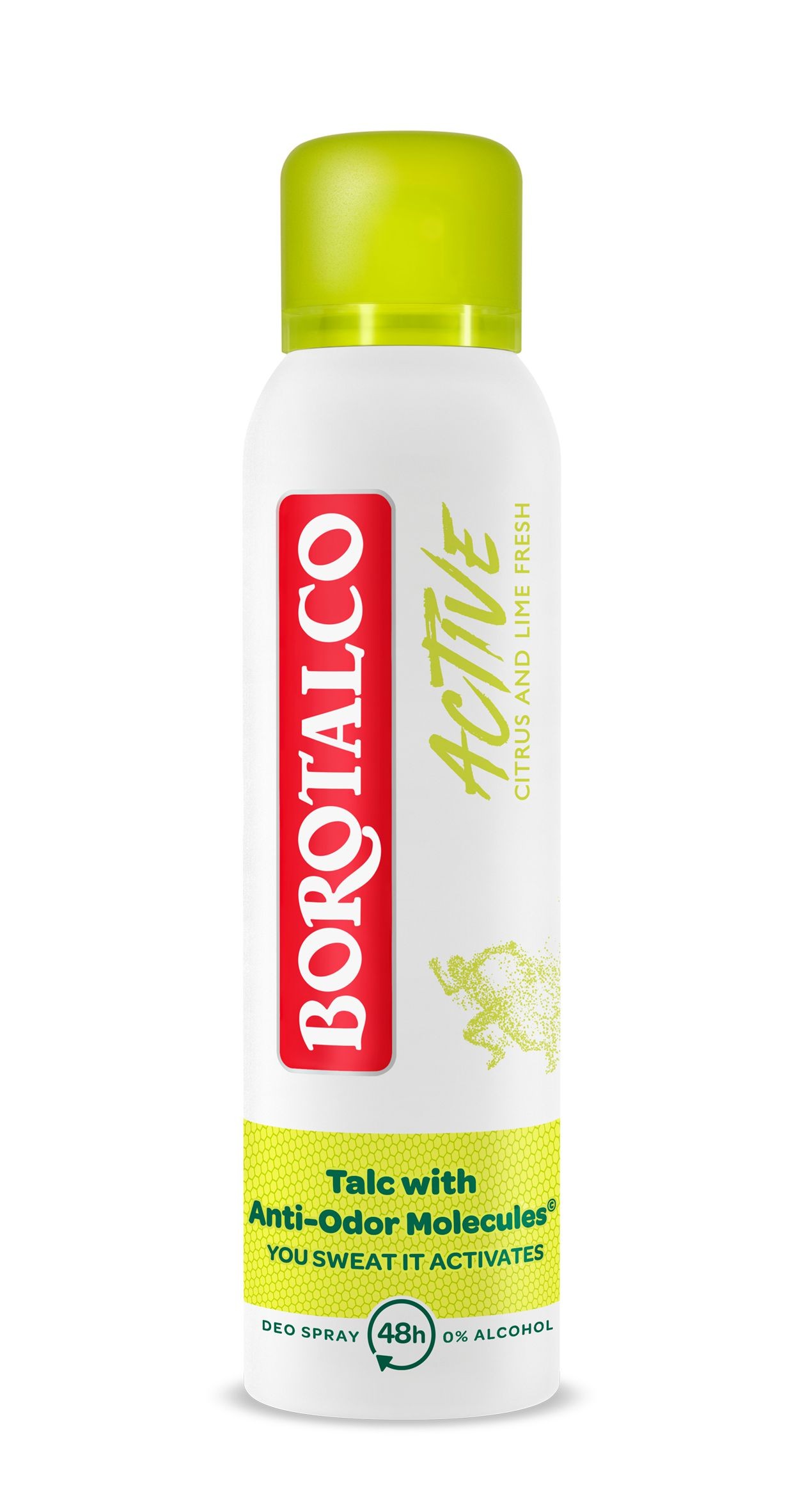 Drogerie a kosmetika - Borotalco Ve spreji Active Citrus 150 ml