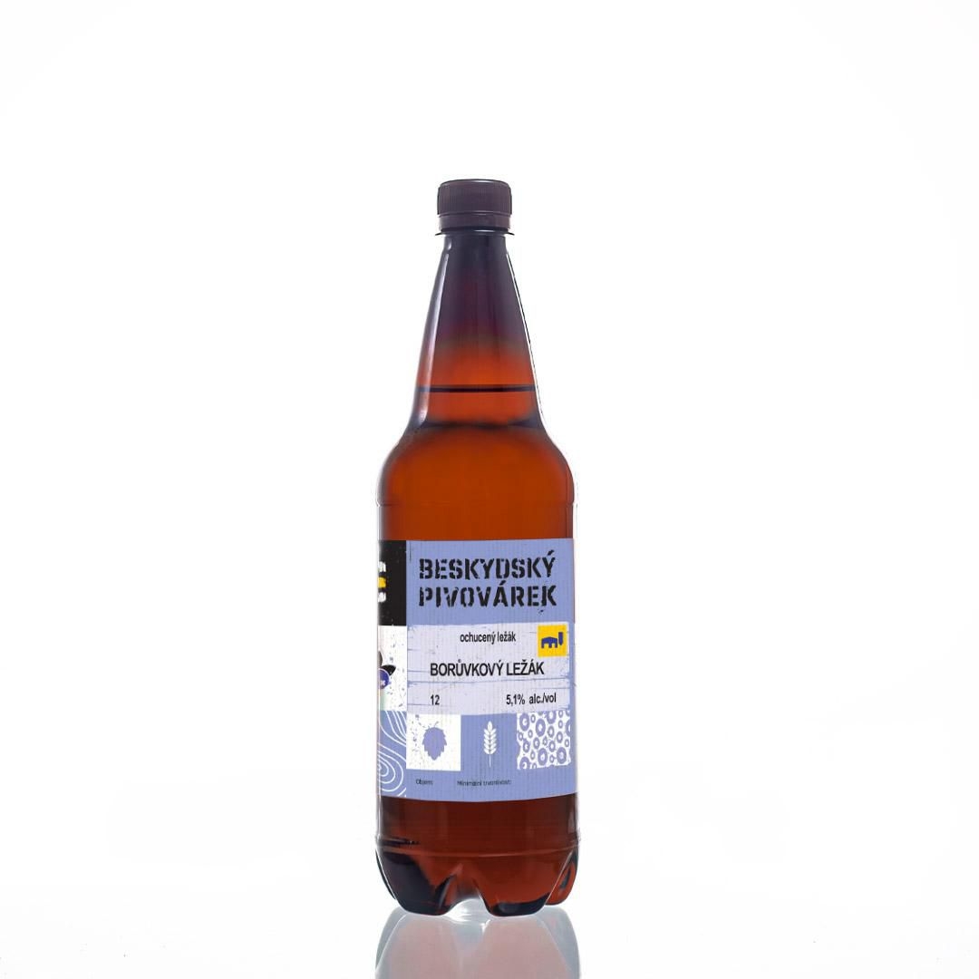 Nápoje - Borůvkový Ležák pet 1 l