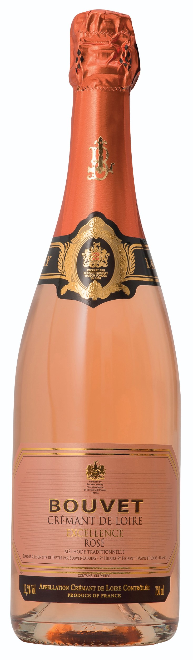 Nápoje - Bouvet Crémant de Loire Excellence Brut rosé 0,75L