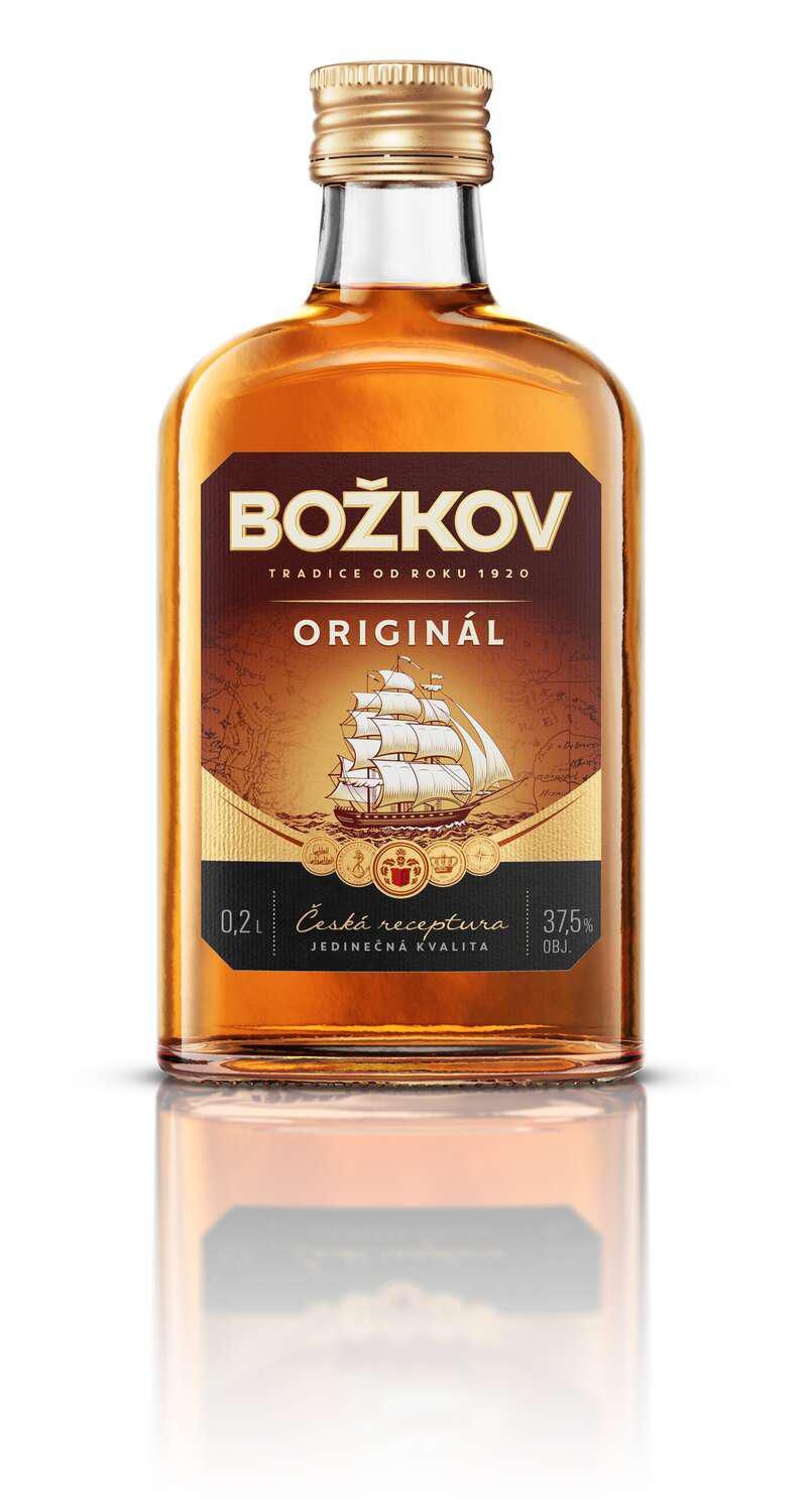 Nápoje - Božkov Originál tuzemák 0,2 l