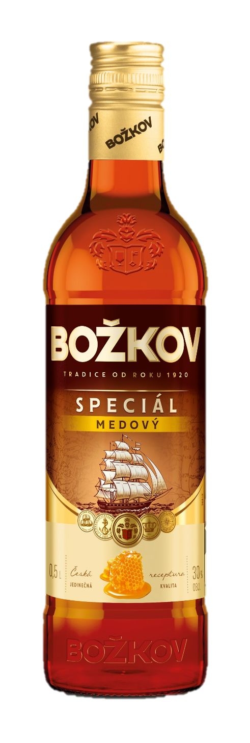 Božkov Speciál Medový 0,5l 30%-0