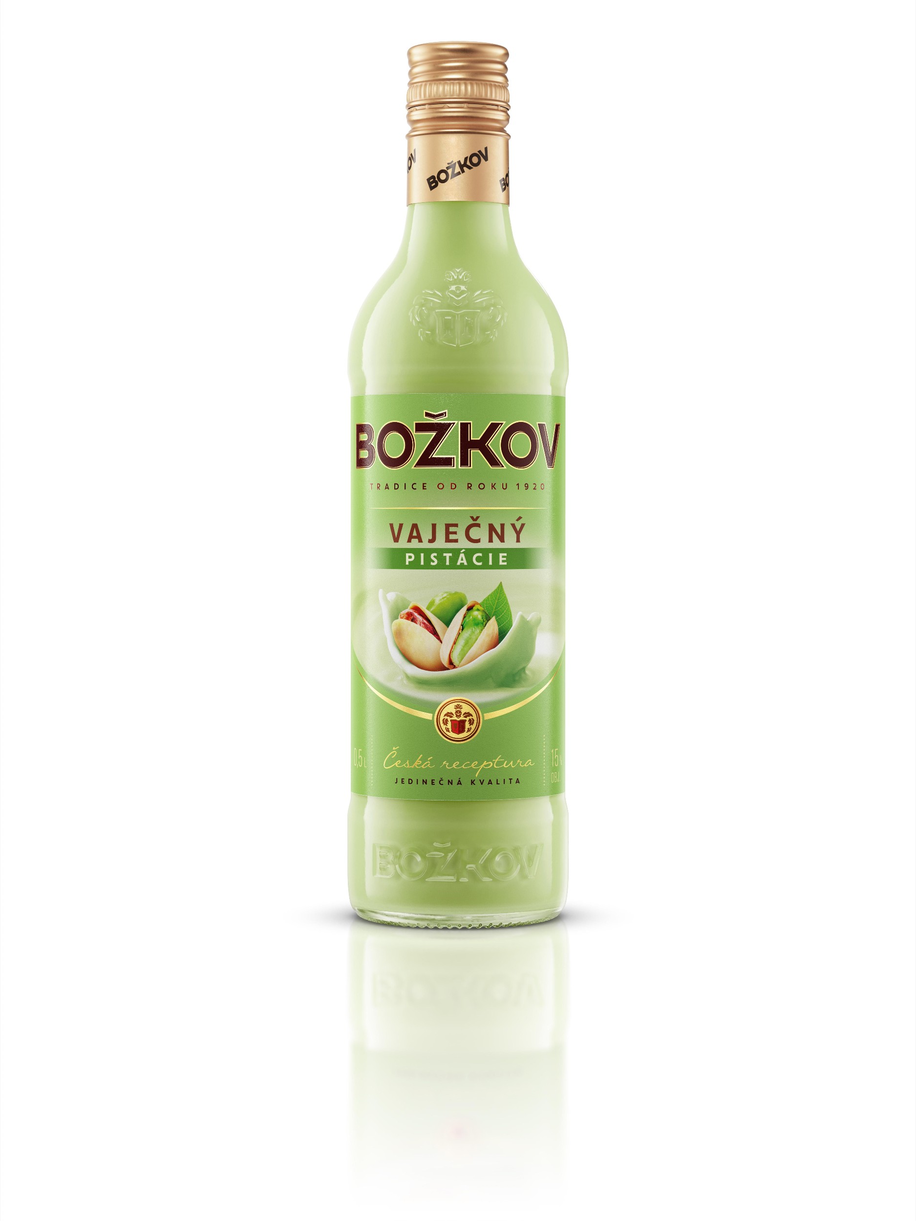 BOŽKOV VAJEČNÝ PISTÁCIE 15% 15/0500-0