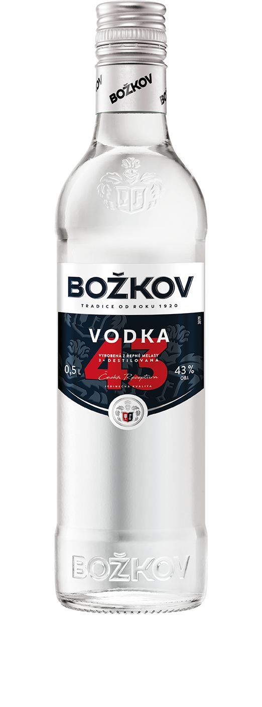 Nápoje - Božkov Vodka 0,5 l 43%