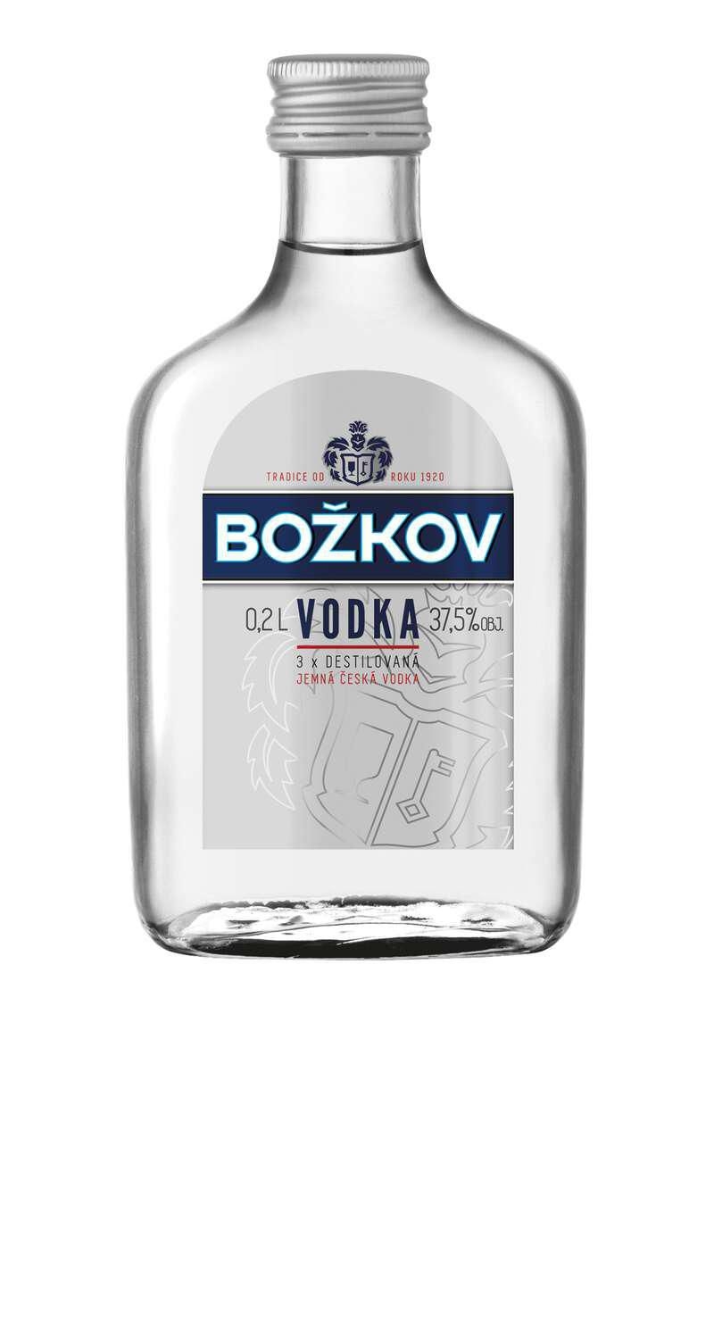 Nápoje - Božkov Vodka 37,5%  0,2l