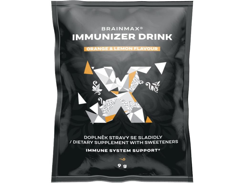 BrainMax IMMUNIZER DRINK, nápoj pro podporu imunity 9 g