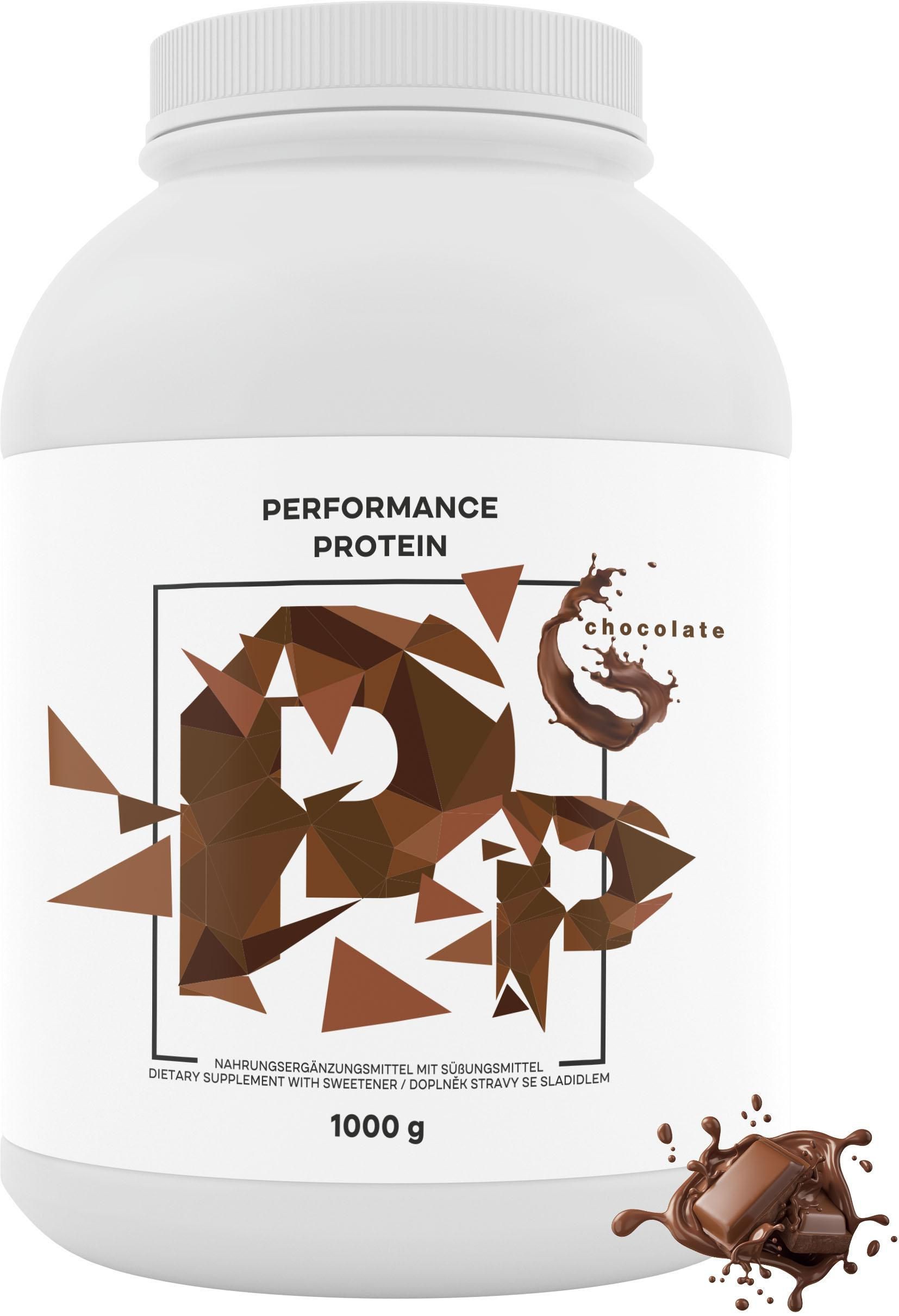 BrainMax Performance Protein, nativní syrovátkový protein, čokoláda, 1000 g