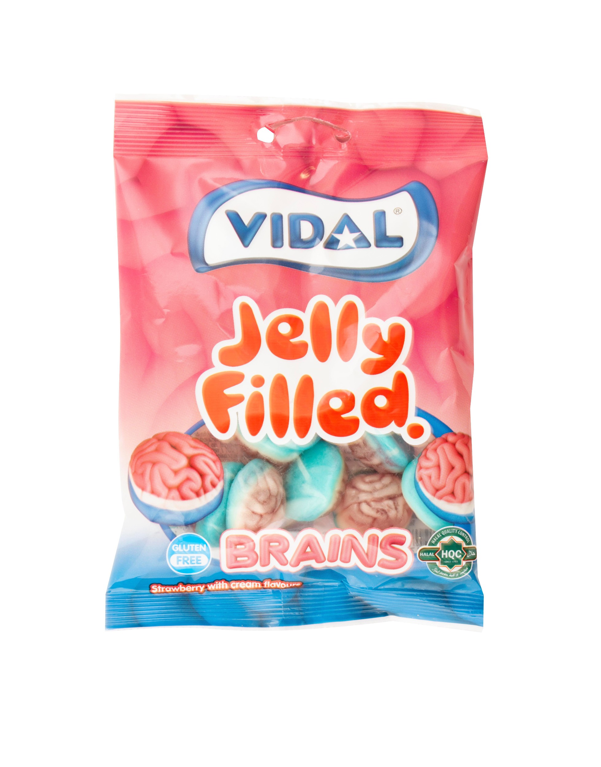 Trvanlivé potraviny - BRAINS Plněné želé mozky 90g