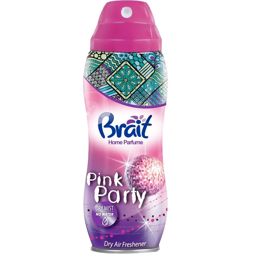 Drogerie a kosmetika - Brait Osvěžovač vzduchu Pink Party Suchý 300 ml