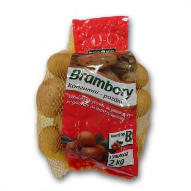 Ovoce a zelenina - Brambory konzumní pozdní žluté B 2 kg