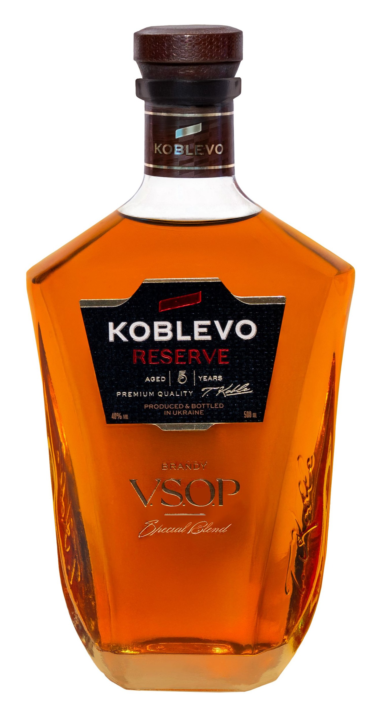 Nápoje - Brandy Koblevo Reserve 40% 0,5l