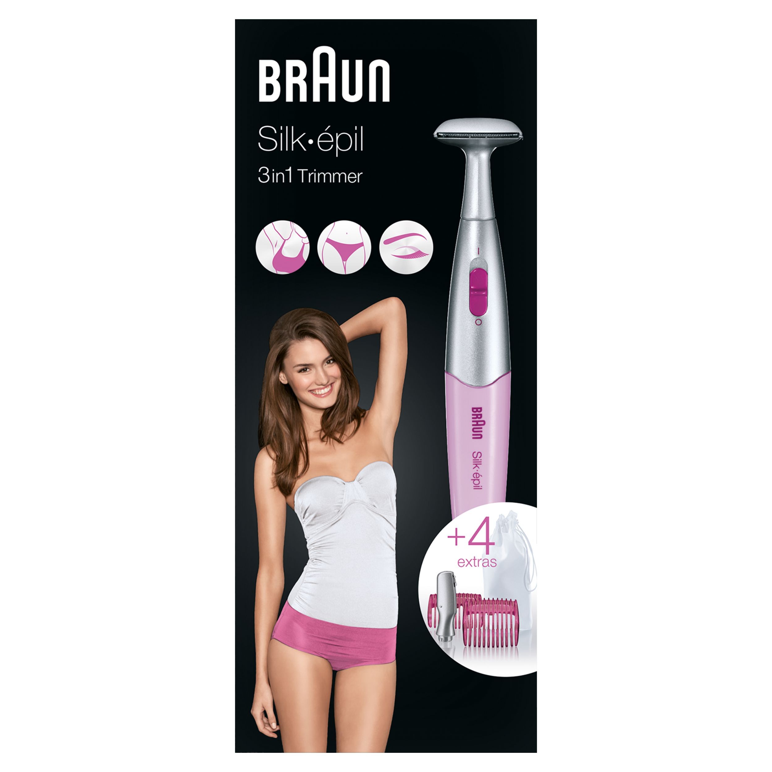Elektro - Braun FS1000 mini holící strojek na obličej