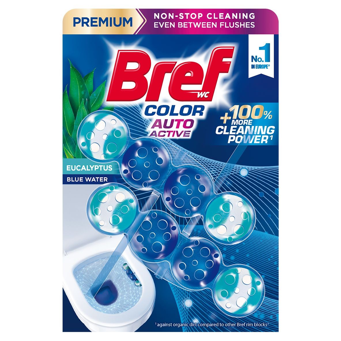 Drogerie a kosmetika - Bref Color Aktiv Eucalyptus 2x50g