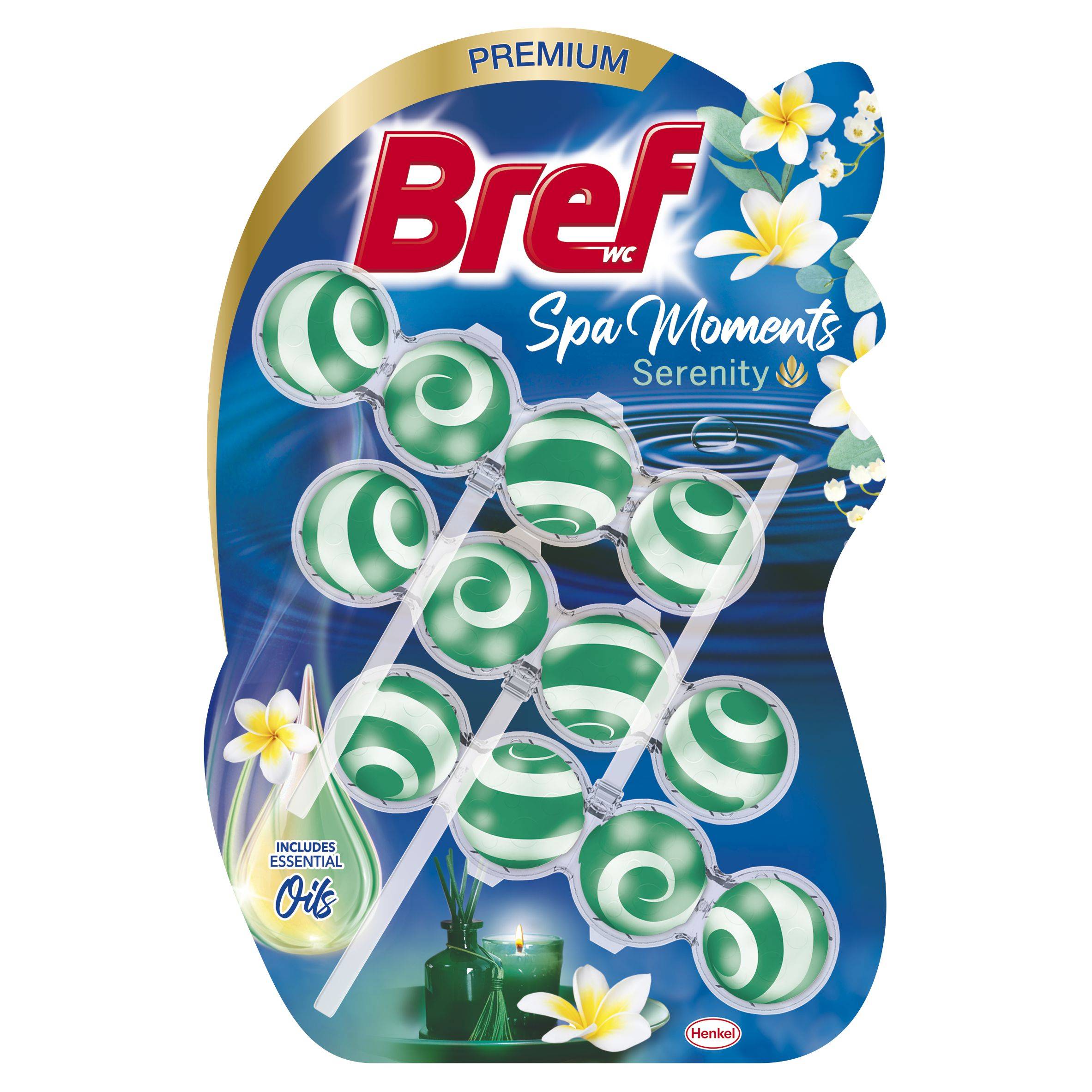 Drogerie a kosmetika - Bref Wellness Serenity 3x50 g