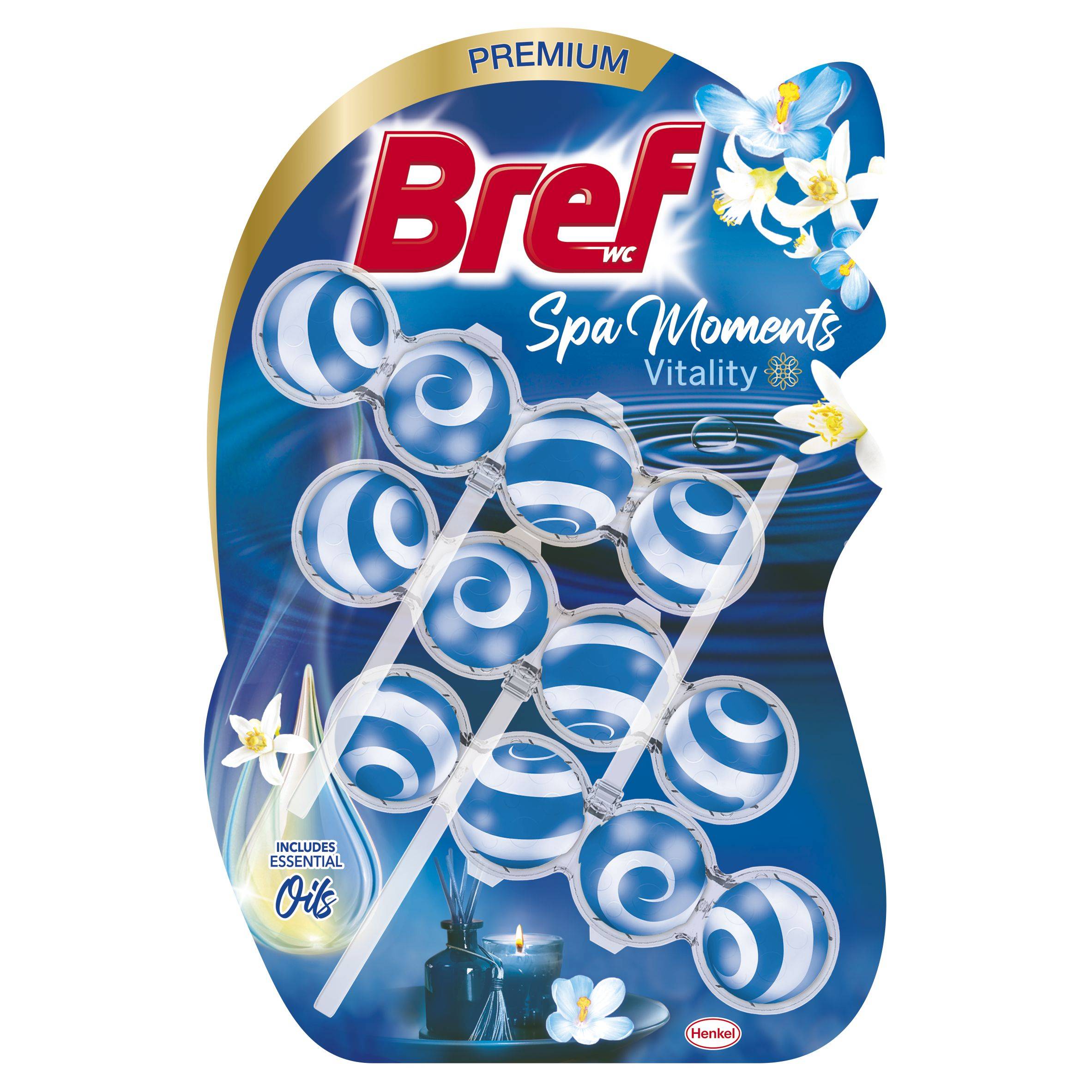 Drogerie a kosmetika - Bref Wellness Vitality 3x50 g