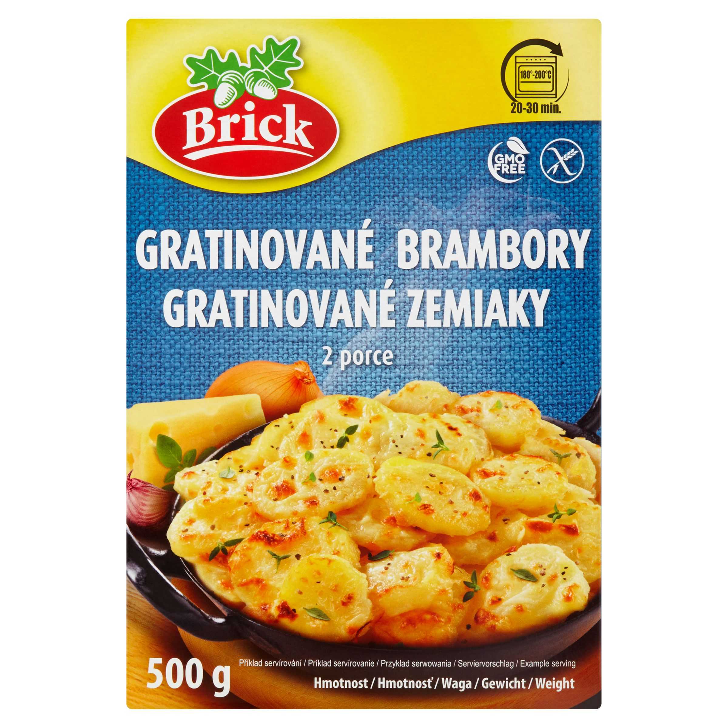 Hotová jídla - Brick Gratinované brambory 500 g