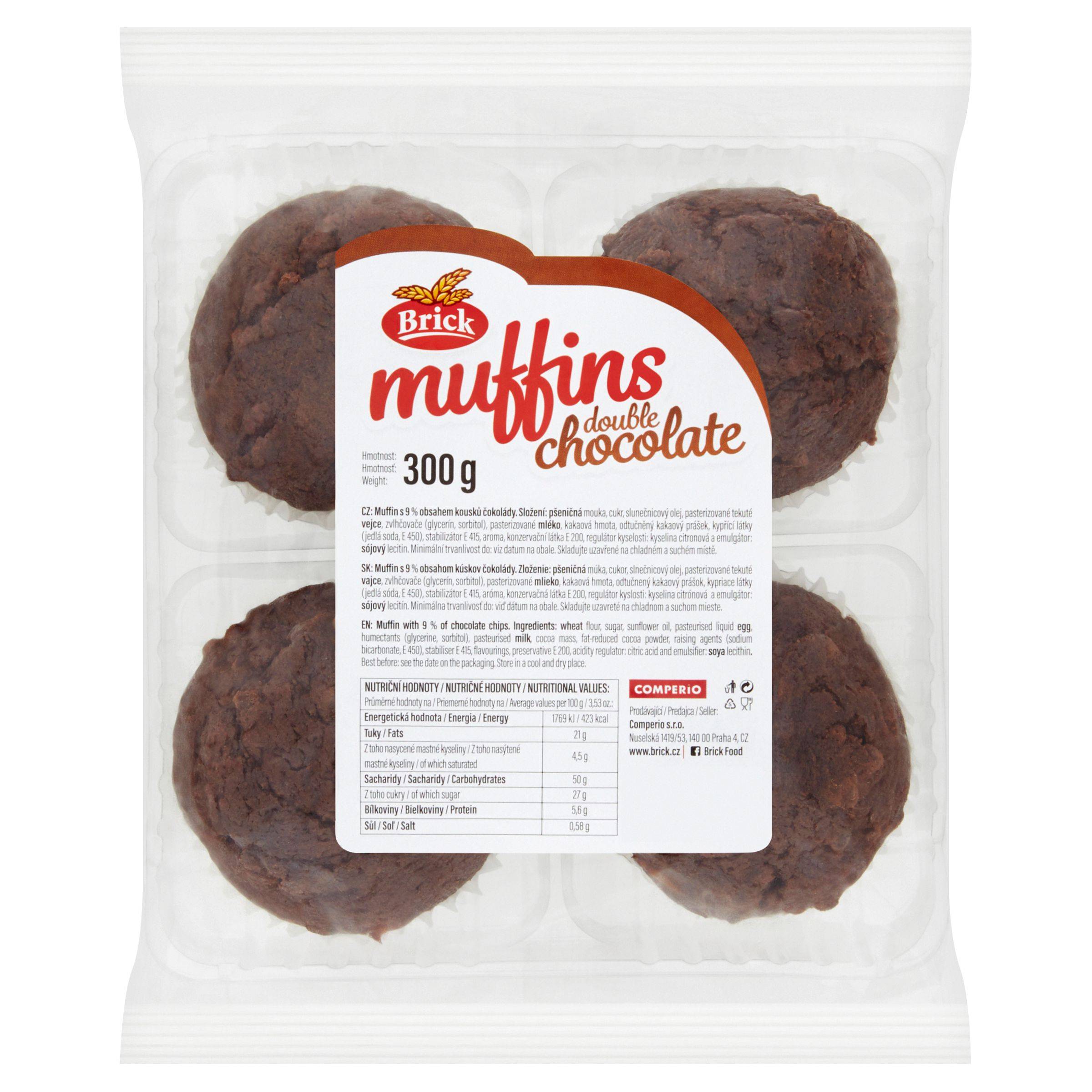 Pekárna a cukrárna - Brick Muffiny čokoládové 300 g