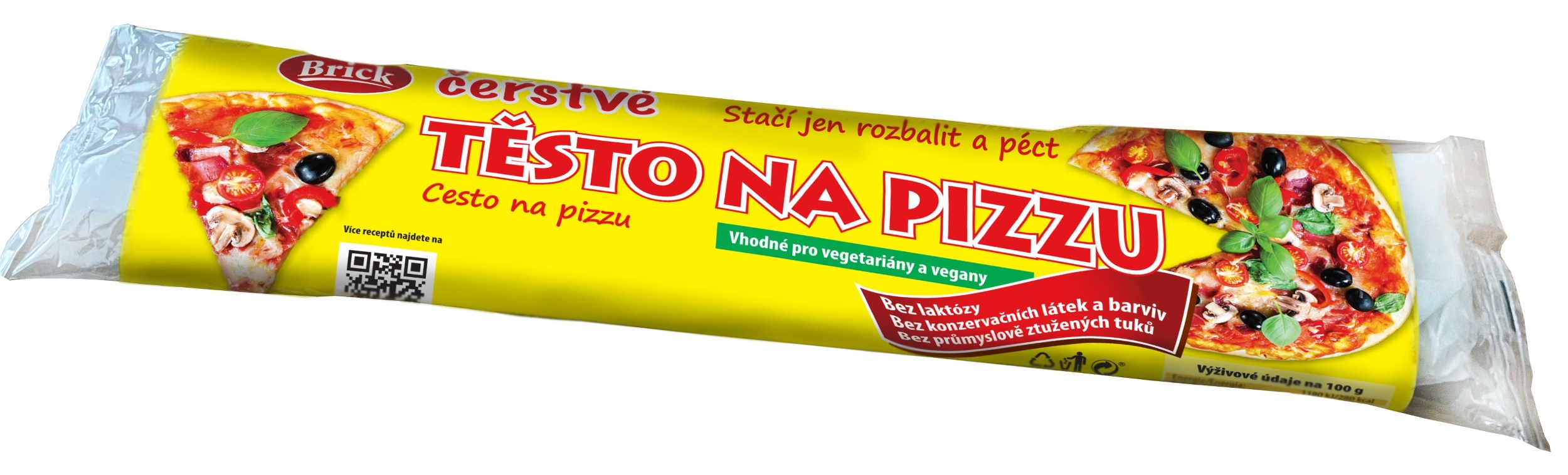 Hotová jídla - Brick Těsto na pizzu 280 g