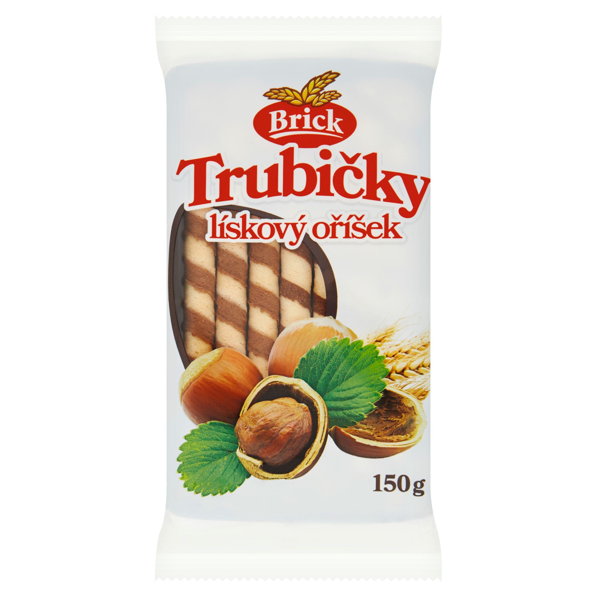 Trvanlivé potraviny - Brick Trubičky lískový oříšek 150 g