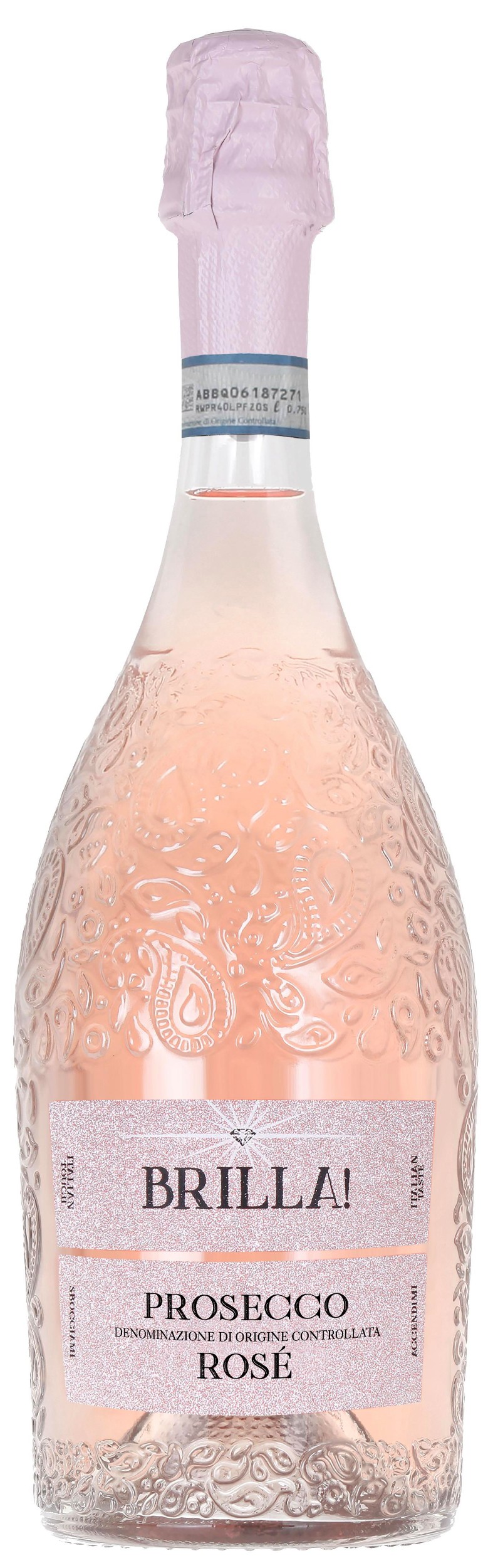 Nápoje - Brilla Prosecco spumante rosé DOC 0,75 l