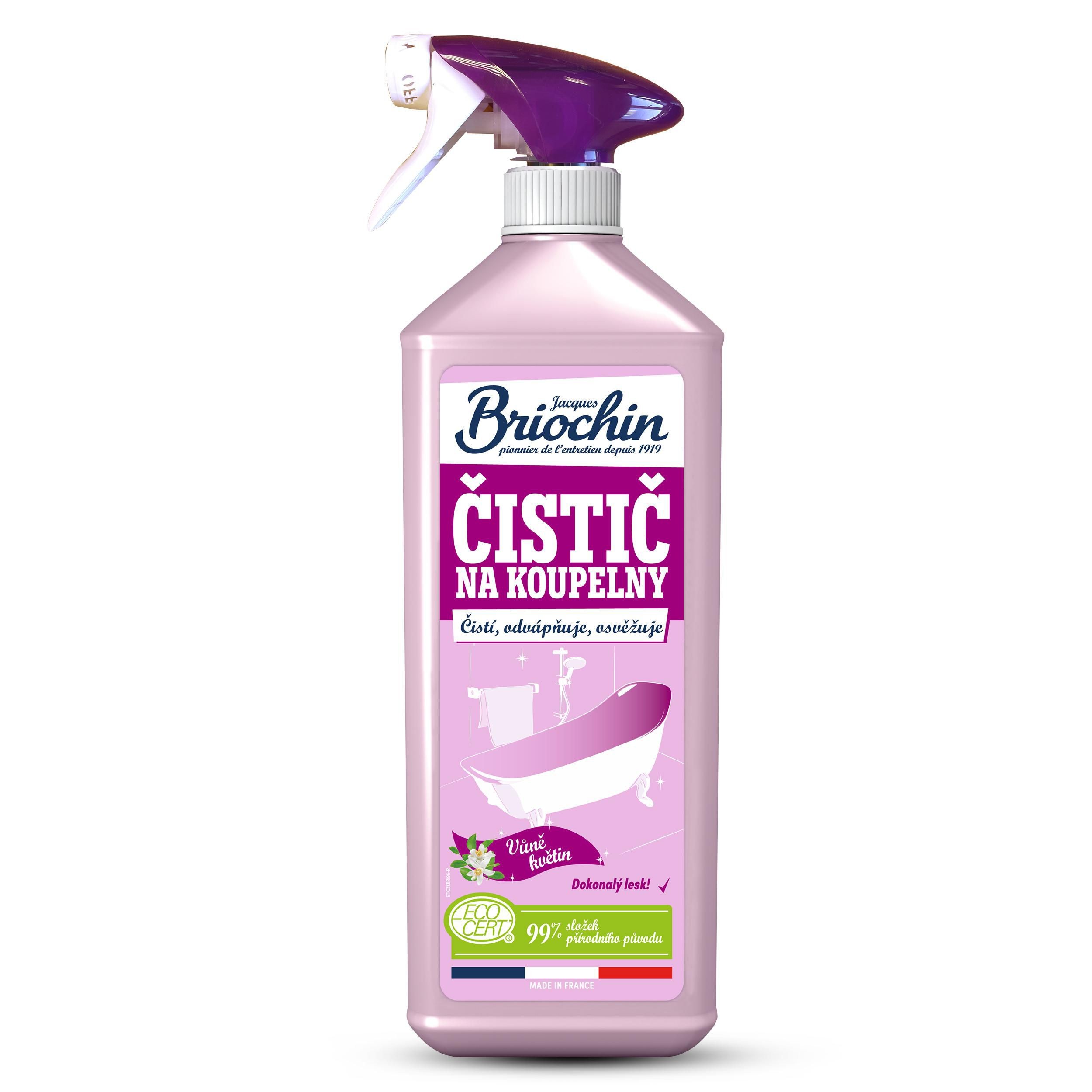 Drogerie a kosmetika - Briochin Čistič na koupelny květiny 750ml