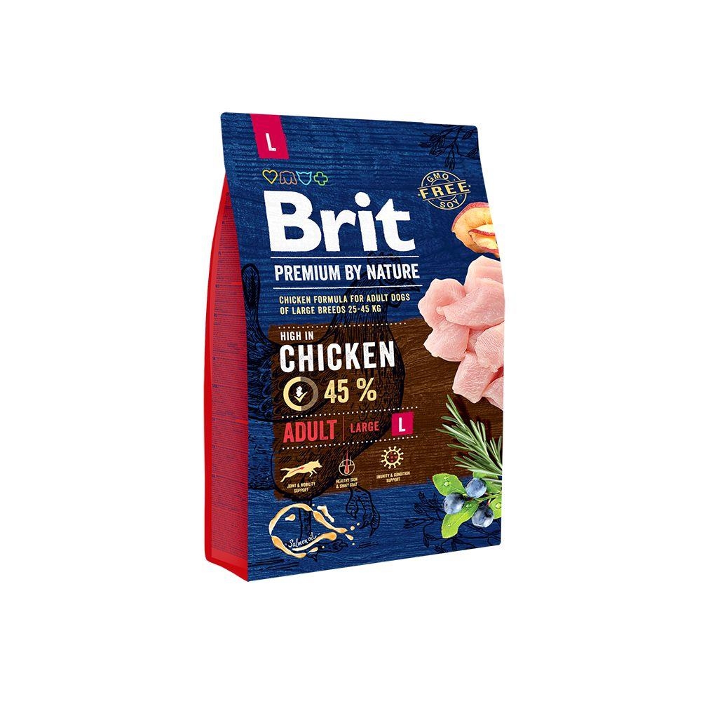 Svět zvířat - Brit Premium by Nature Adult L 3 kg