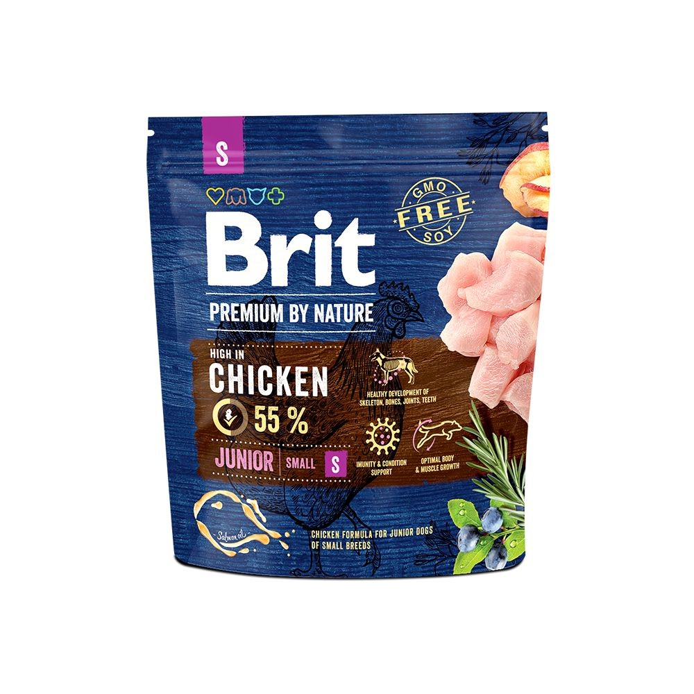 Svět zvířat - Brit Premium by Nature Junior S 1 kg