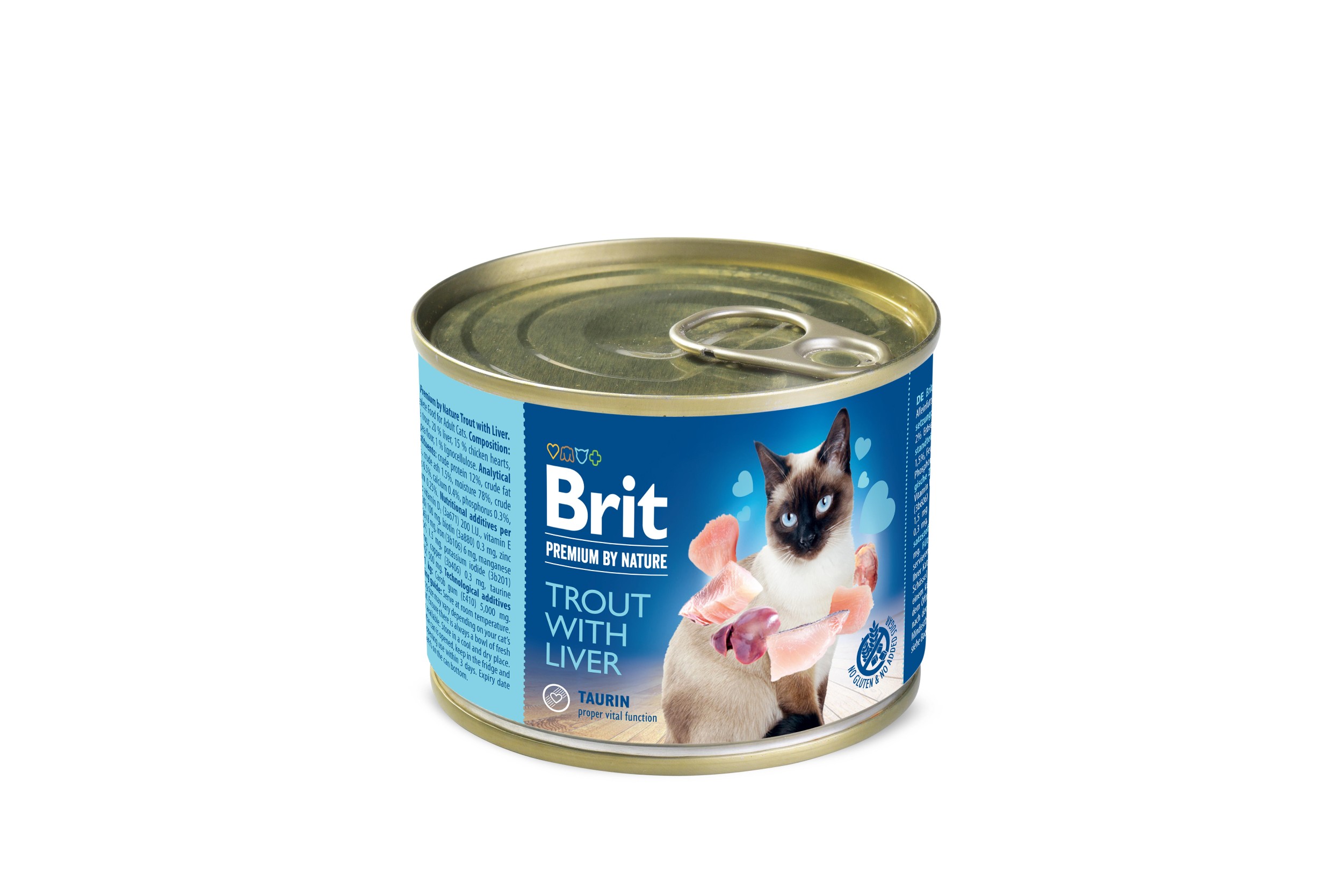 Svět zvířat - Brit Premium by Nature Trout with Liver 200 g