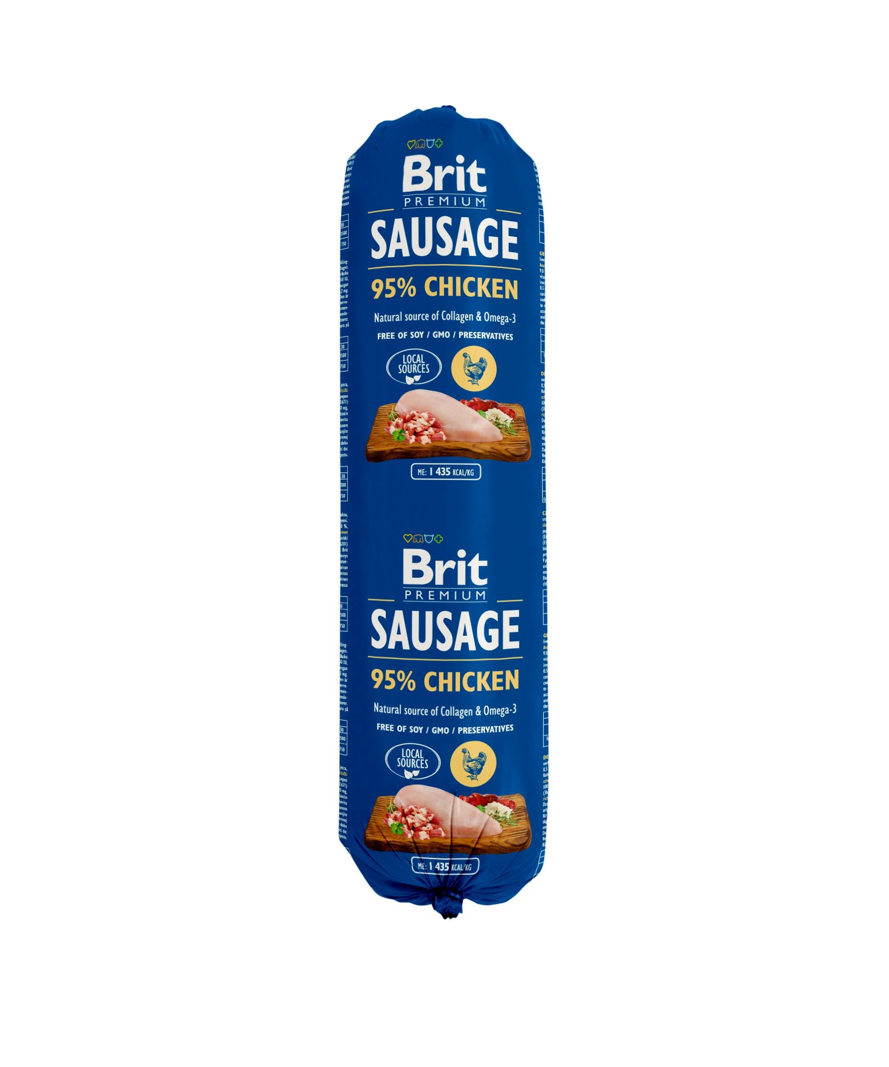 Svět zvířat - Brit Sausage Chicken 800 g
