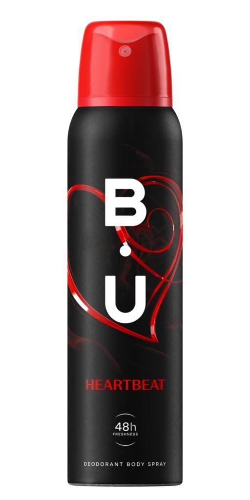 Drogerie a kosmetika - BU Deo sprej Heartbeat 150 ml